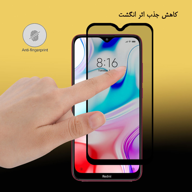 محافظ صفحه نمایش سرامیکی لایونکس مدل CRP مناسب برای گوشی موبایل شیائومی Redmi 8