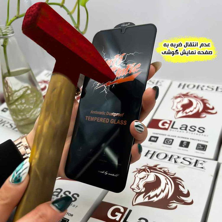 محافظ صفحه نمایش آنتی استاتیک هورس مدل ANTI2H مناسب برای گوشی موبایل شیائومی Redmi Note 10 4G / Note 10S / Note 11 4G / Note 11s / Poco M4 Pro 4G / Poco M5s
