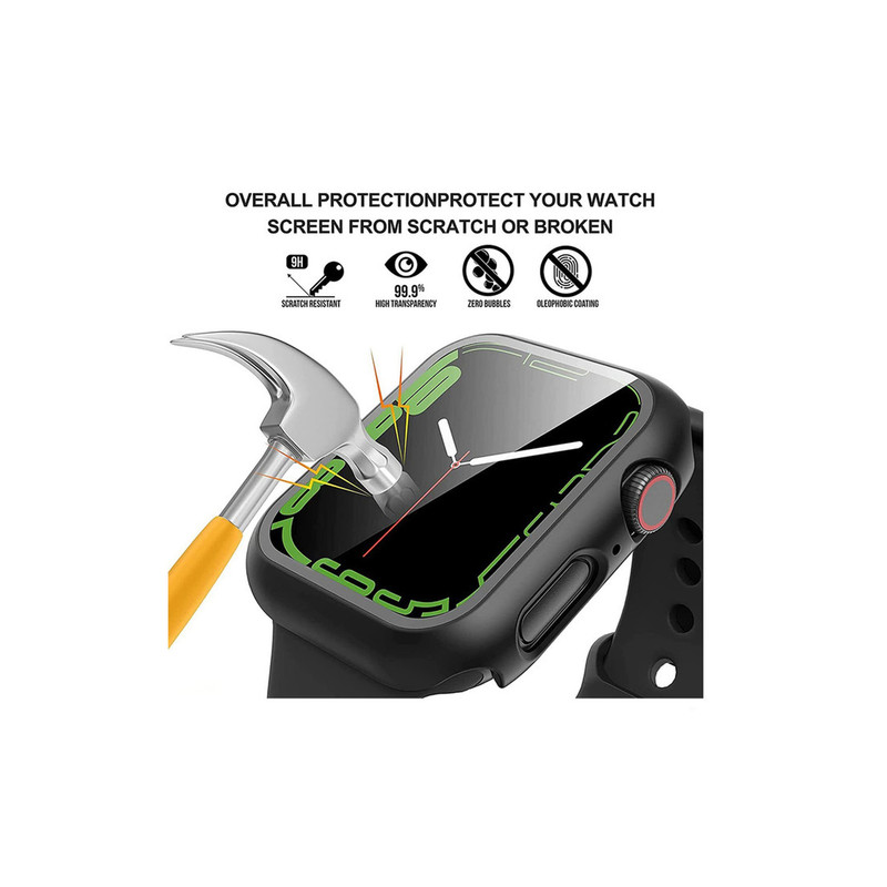 محافظ صفحه نمایش نانو گلس استار مدل MTBWS مناسب برای اپل واچ Series 6 44 mm
