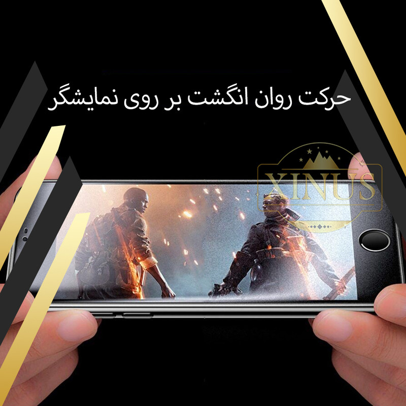 محافظ صفحه نمایش سرامیکی مات ژینوس مدل CAXI مناسب برای گوشی موبایل هوآوی Y5 2018