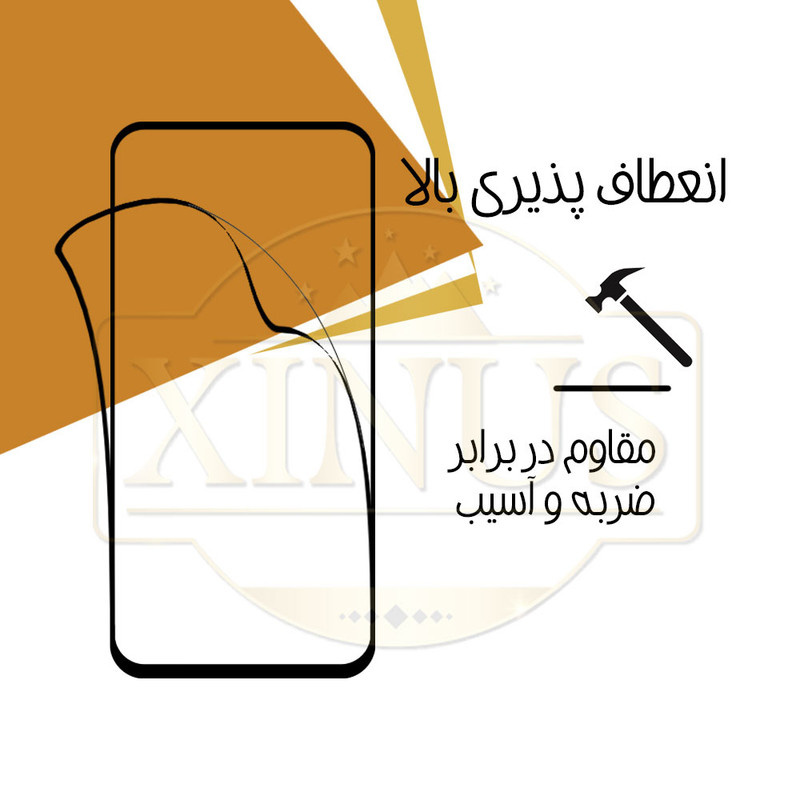 محافظ صفحه نمایش سرامیکی مات ژینوس مدل MCERAMX مناسب برای گوشی موبایل سامسونگ Galaxy A01 Core