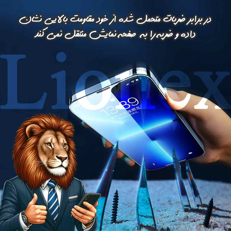 محافظ صفحه نمایش لایونکس مدل ANTTL مناسب برای گوشی موبایل شیائومی Poco X3 Pro