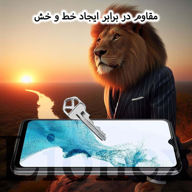 محافظ صفحه نمایش سرامیکی لایونکس مدل CRMSNWLI مناسب برای گوشی موبایل موتورولا Moto G14 / G54 / G54 Power / G84