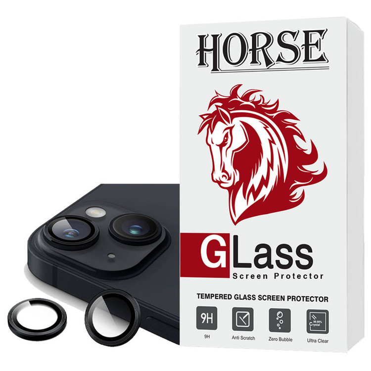 محافظ لنز دوربین هورس مدل RINGISLHR مناسب برای گوشی موبایل اپل iPhone 15 Plus / iPhone 15