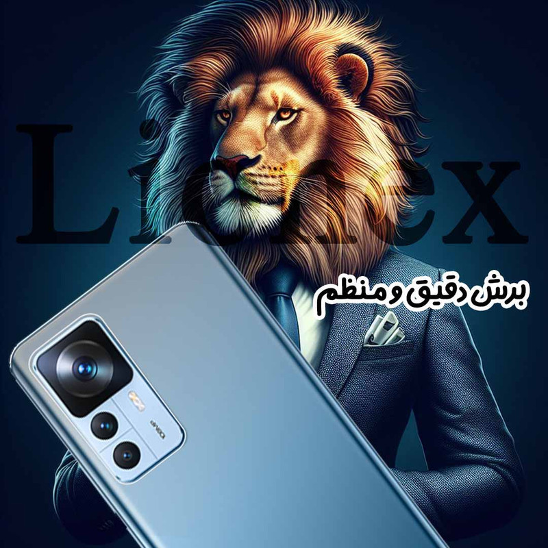 محافظ صفحه نمایش سرامیکی شفاف لایونکس مدل CERAMICNANOLI مناسب برای گوشی موبایل سامسونگ Galaxy A14 4G / A14 5G به همراه محافظ پشت گوشی