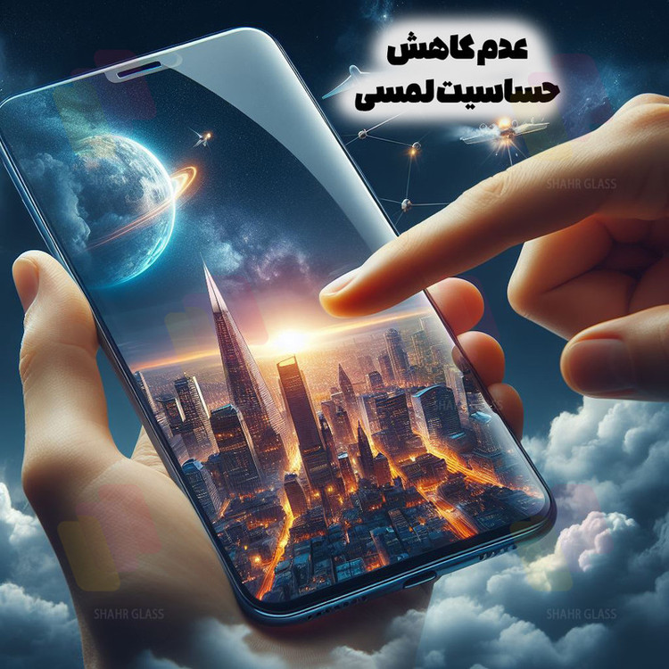 محافظ صفحه نمایش شهر گلس مدل FUSU20 مناسب برای گوشی موبایل اپل iPhone 11 / iPhone XR