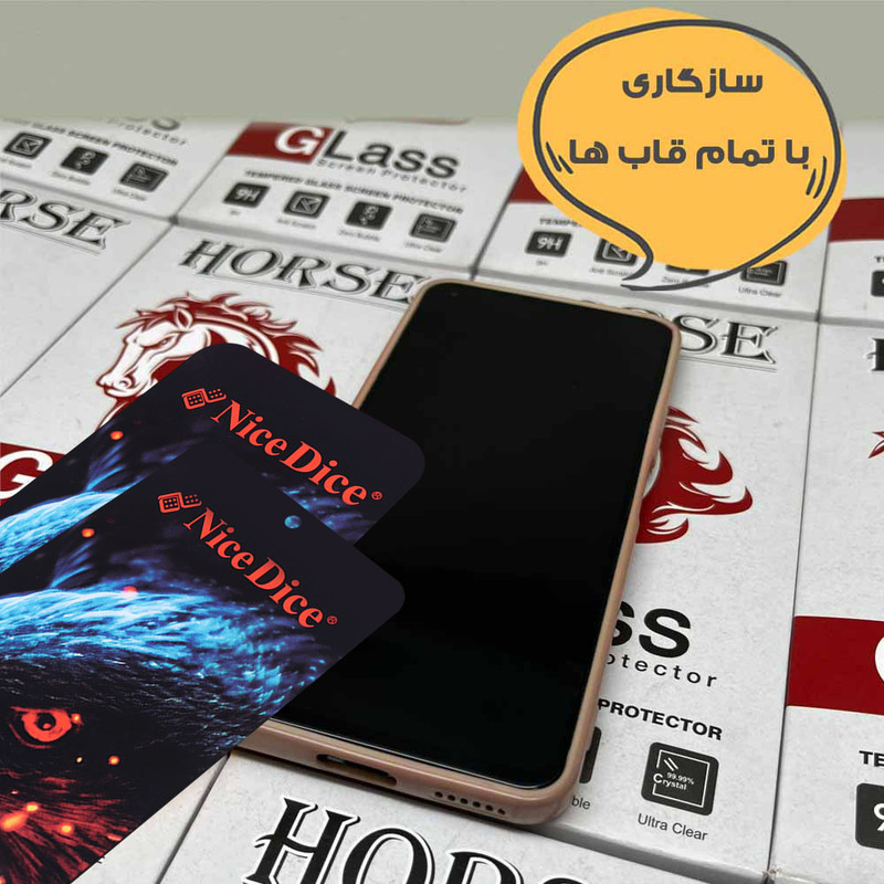 محافظ صفحه نمایش هورس مدل NDUH مناسب برای گوشی موبایل بلک ویو Wave 6C