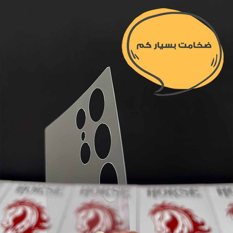 محافظ صفحه نمایش سرامیکی مات هورس مدل MCERAMNANOH مناسب برای گوشی موبایل اپل iPhone 11 به همراه محافظ پشت گوشی