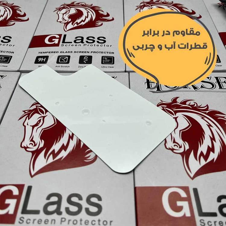 محافظ صفحه نمایش مات هورس مدل MCERAMNANOH مناسب برای گوشی موبایل سامسونگ Galaxy A72 4G / A72 5G به همراه محافظ پشت گوشی