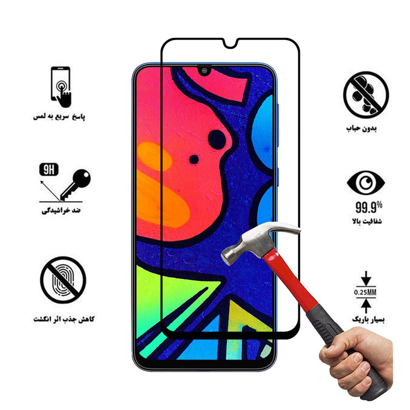 محافظ صفحه نمایش سرامیکی لایونکس مدل CRC-L مناسب برای گوشی موبایل سامسونگ Galaxy M31 Prime