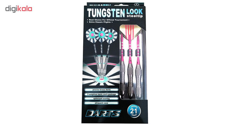 دارت یدک مدل TUNGSTEN بسته 3 عددی