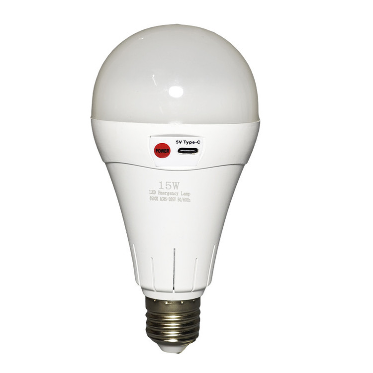 لامپ ال ای دی 15 وات مدل Emergency lamp پایه E27