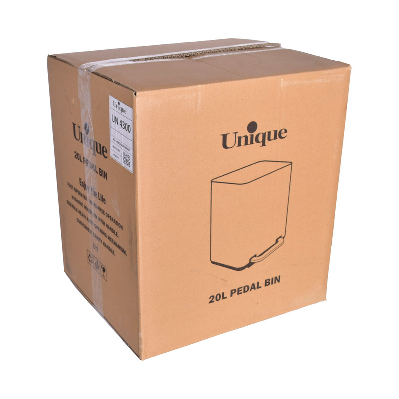 سطل زباله پدالی یونیک کد 4300 گنجایش 20 لیتر