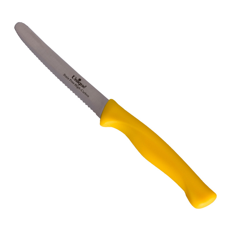 چاقو آشپزخانه یونیک مدل اره ای گرد کد 5515