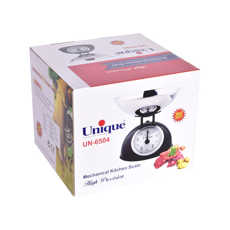 ترازو آشپزخانه دیجیتال یونیک مدل MAT کد 6504 حداکثر ظرفیت قابل اندازهگیری 5 کیلوگرم با دقت اندازهگیری 1 گرم