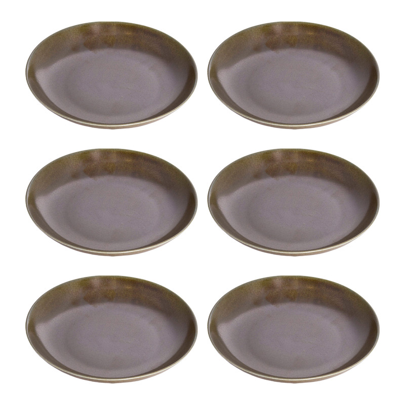 بشقاب خورشت خوری بی.وی.کی طرح OLIVE کد 455207 مجموعه 6 عددی