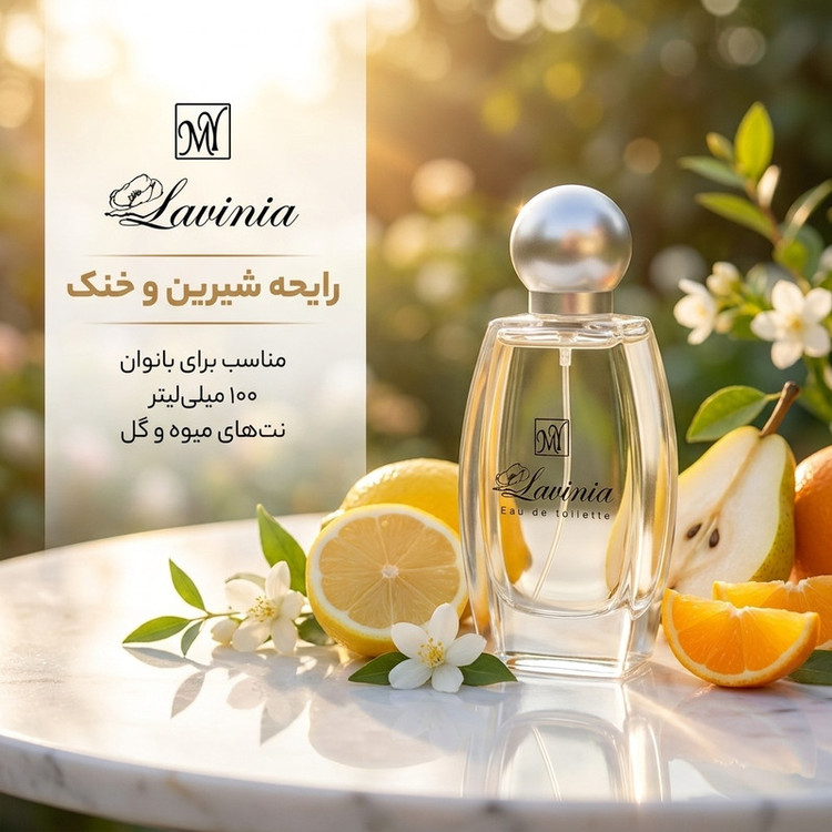 ادو تویلت مای مدل لاوینیا حجم 100 میلی لیتر مناسب برای بانوان