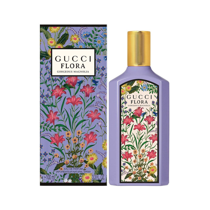 ادوپرفیوم زنانه گوچی مدل Flora Gorgeous Magnolia با رایحه خنک حجم 100 میلیلیتر