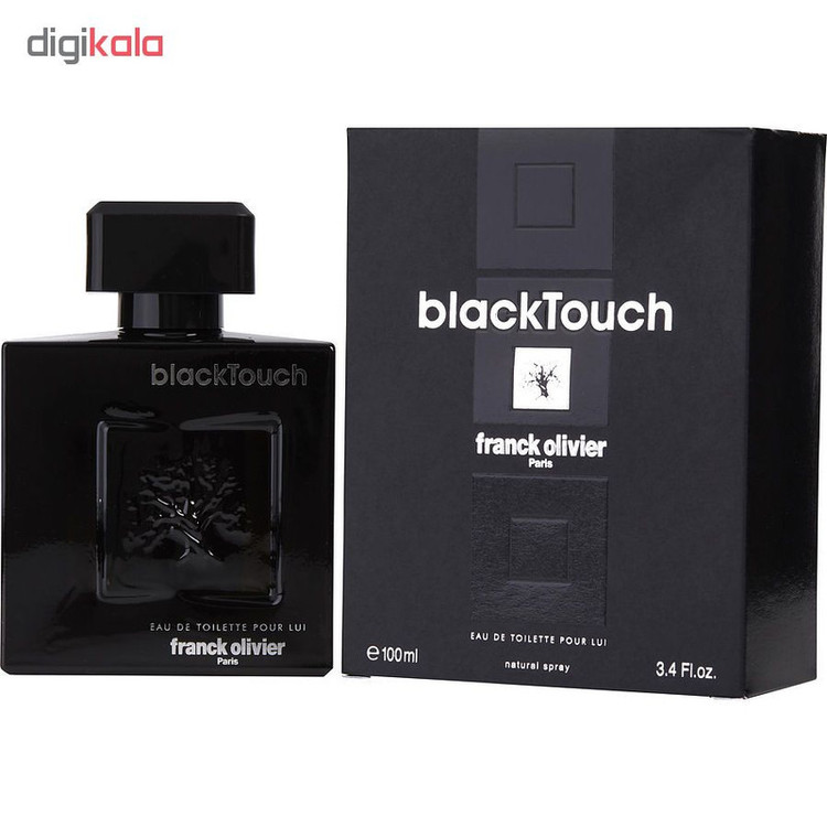 ادو تویلت مردانه فرانک اولیویر مدل Black Touch حجم 100 میلی لیتر