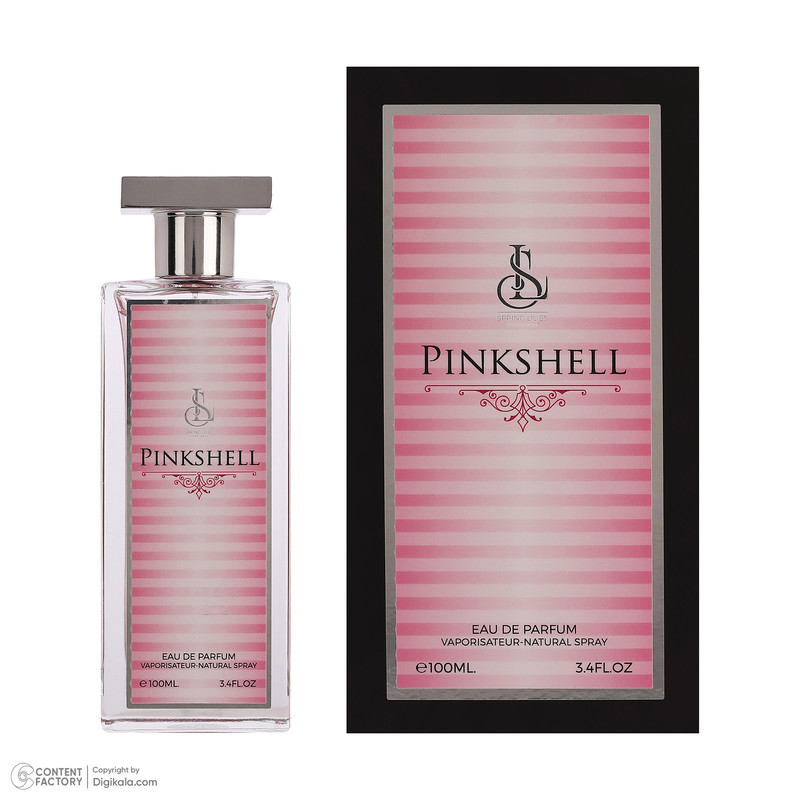 ادوپرفیوم زنانه اسپرینگ لیلیز مدل Pinkshell با رایحه خنک حجم 100 میلیلیتر