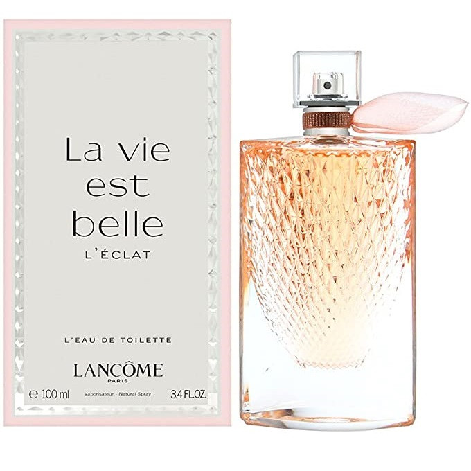 ادو تویلت زنانه لانکوم مدل la vie est belle eclat حجم 100 میلی لیتر