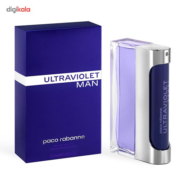 ادو تویلت مردانه پاکو رابان مدل Ultraviolet حجم 100 میلی لیتر