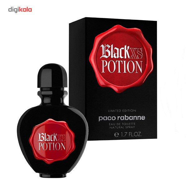 ادو تویلت زنانه پاکو رابان Black XS Potion حجم 80ml